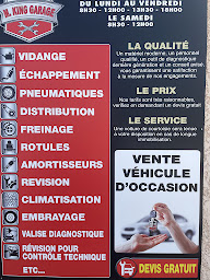 Photo n°2 de M.King GARAGE à Saint-Julien-les-Rosiers (Garage automobile)