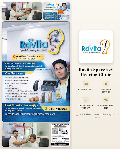 Get expert hearing aid repair and servicing at Ravita Speech & Hearing Clinic. Book a hearing tes…