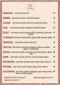 Menu Alex & Jo Pizza Corner - Food Truck La Chapelle-en-Vexin Page 1