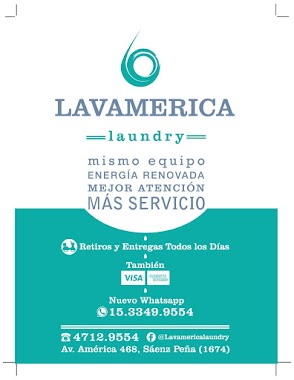 LAVAMERICA laundry, Author: LAVAMERICA laundry