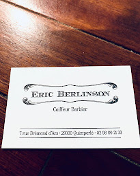 Photo n°6 de Eric Berlinson Coiffeur Barbier à Quimperlé (Barbier)