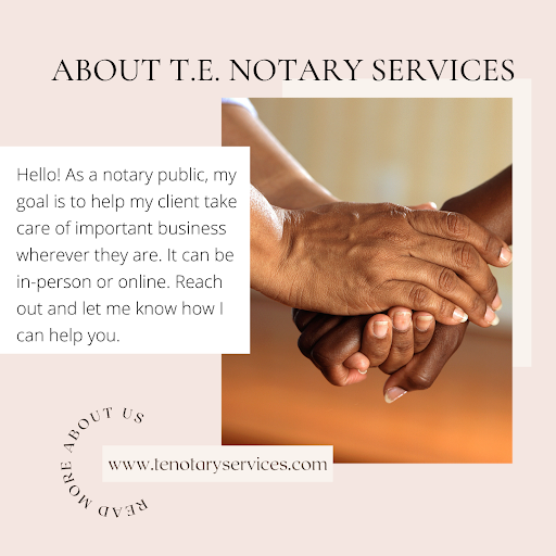 T.E. Notary Services Gallery - United States