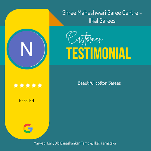 Nehal's glowing review says it all! She absolutely loved the service at Shree Maheshwari Saree Ce… post image
