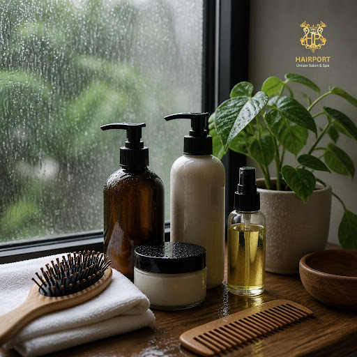 Frizz, hair fall and dullness are common in Bengaluru’s humid monsoon – but with the right hair c… post image
