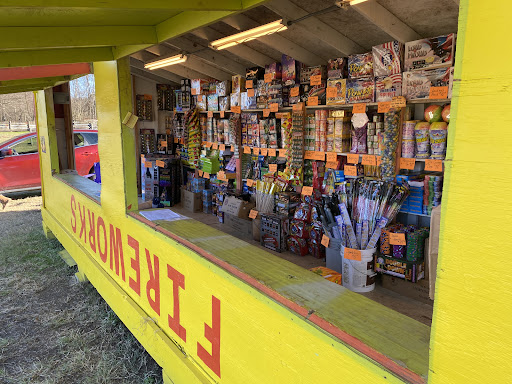 The upside down fireworks stand - Thumbnail