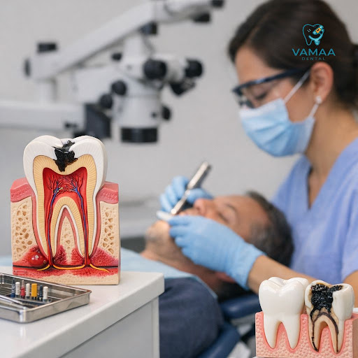 Nervous about root canal treatment because of scary stories you’ve heard? At Vamaa Dental Clinic… post image