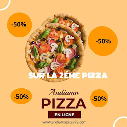 Photo n°27 de Andiamo Pizza à Le Mans (Service de livraison)