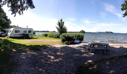 Badestrand auf dem Campingplatz