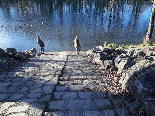 Parking Saint Bauzille de Putois Plan d'eau Pétanque - Thumbnail