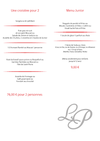 Menu Restaurant Chez Marius Page 14