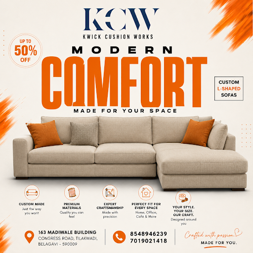 Apne Sofa Ko Do Luxury Look – Belagavi's Sofa Makeover Specialists post image