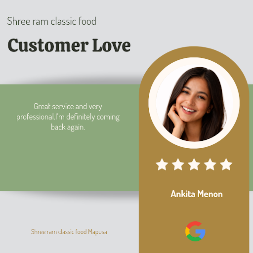 Ankita Menon's delightful experience at Shree Ram Classic Food in Sancoale! She raved about the s… post image