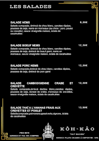 Menu KÔH-KÂO Page 5