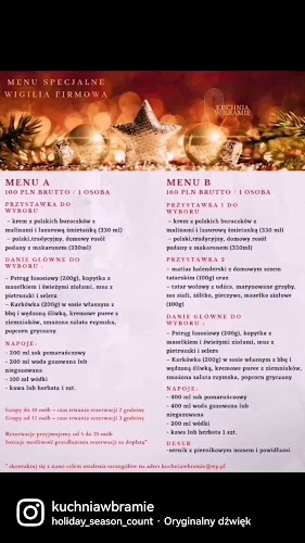 Opinie o Kuchnia w Bramie w Gdańsk - Restauracja