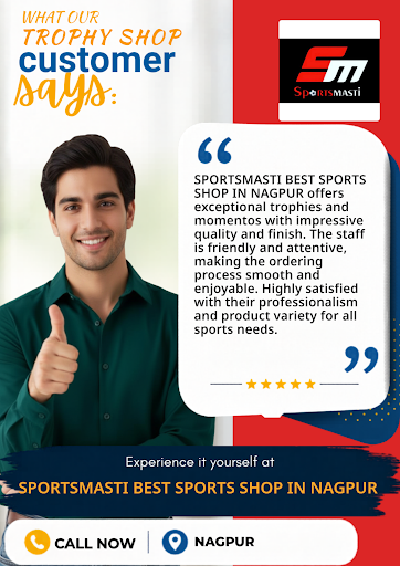 SPORTSMASTI in Nagpur offers high-quality trophies and momentos, including cricket bags, perfect… post image