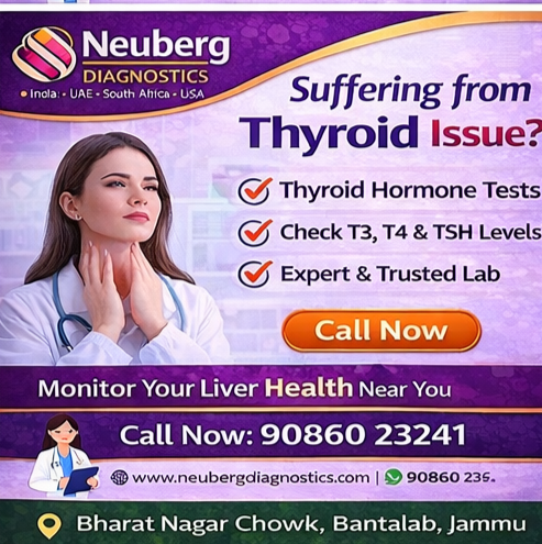 Accurate thyroid testing to check hormone levels. Early diagnosis helps manage weight, fatigue, a… post image