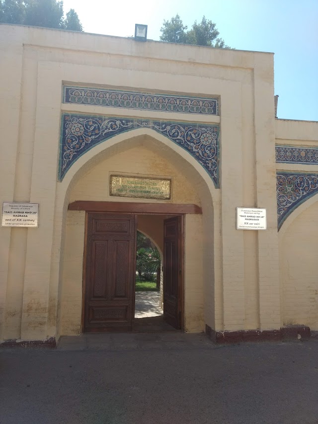 Said Ahmad Haji madrasasi