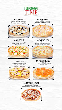 Menu Pizza Time® Bois-Colombes Page 1