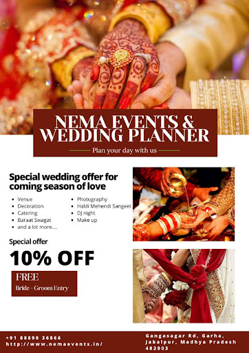 get 10% discount on the entire wedding post image