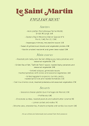 Photo n°4 de Le Saint Martin à Bordeaux (Restaurant)