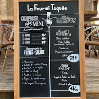 Menu La Fourmi Toquée Page 1