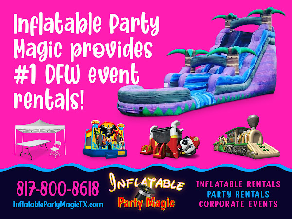 Fort Worth TX bounce house rental Inflatable Party Magic