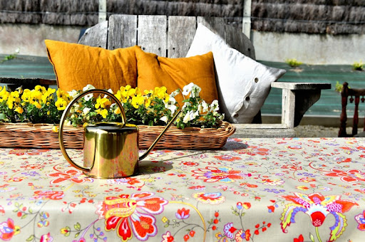 A TABLE création. Nappes enduites - Thumbnail