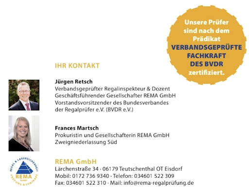 REMA GmbH Regalprüfung - Thumbnail