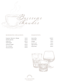 Menu Villa Les Glycines Page 3