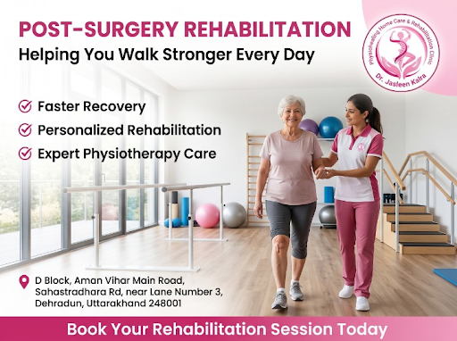 Post-Surgery Rehabilitation: Regain Strength with Expert Physiotherapy post image