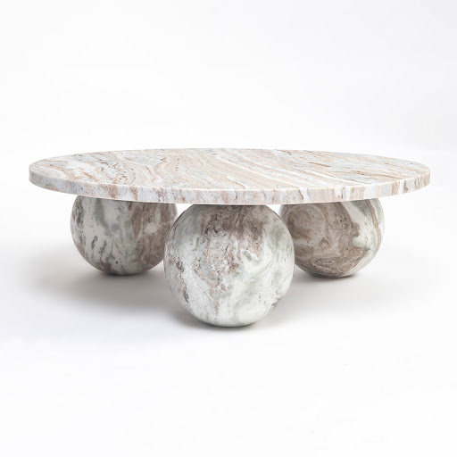 ✨ Stone Torento Marble (Fantasy brown) 3 Ball Coffee Table ✨ post image