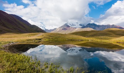 Photos of Base Camp for Peak Lenin