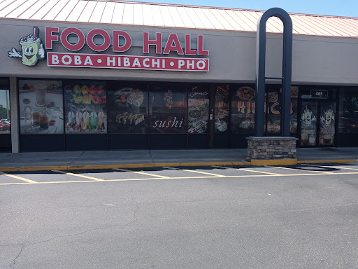 Food Hall Vietnamese Pho Japanese Hibachi Boba