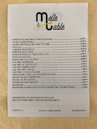 Photo n°25 de Distributeur Melle à table à Melle (Restaurant)