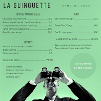 Menu La Guinguette du pont de Cénac Page 14