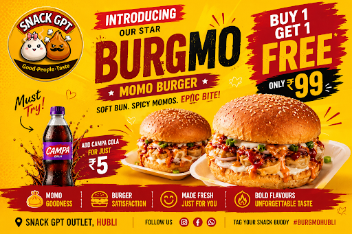BUY 1 GET 1 BURGMO 🔥 post image