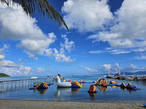 Samui Ninja inflatable water park
