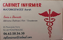 CABINET INFIRMIER MAJORKIEWIEZ SARAH à Montrouge
