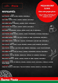 Menu Buona Pasta - Livraison de pizza - Restaurant italien Page 4