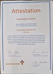 Photo n°16 de Dominique CROMER Benfeld, Thérapeute, Biorésonance, Constellation familiale, soins énergétiques, Alsace, Bas Rhin à Herbsheim (Praticien de médecine alternative)