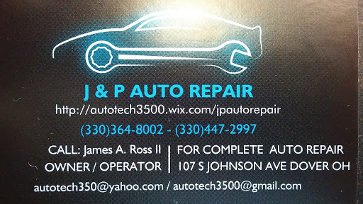 J&P Auto Repair Logo
