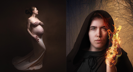 Stéphanie July Photographie EI - Photographe, photomontage grossesse & portrait en studio en Ile de France (91)