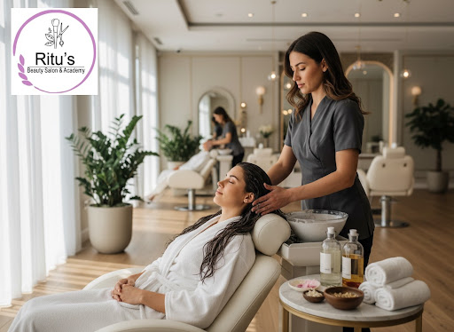 Give your hair the royal treatment it deserves with signature luxury hair spa services at Ritu’s… post image