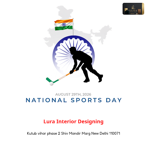 Celebrate National Sports Day with inspiring interior designs that energize your space. Lura Inte…