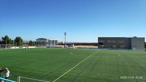 Campo de Fútbol Municipal “SAN MIGUEL” de Fuentes de Ebro. Logo