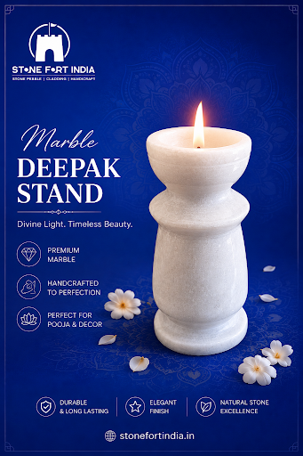 Illuminate your home with the timeless beauty of our handcrafted Natural Marble Deepak Stand. Per… post image
