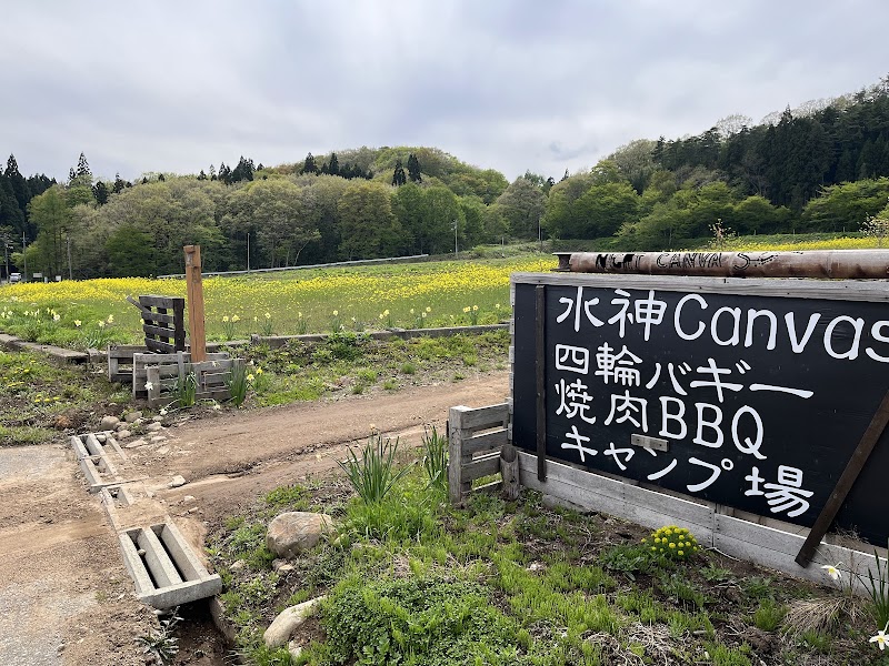 水神キャンバス