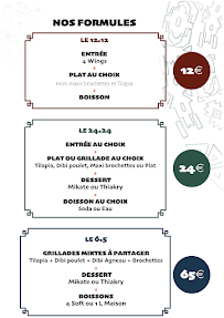 Menu La maison du Dibi Page 4