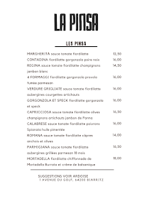 Menu LA PINSA Page 2
