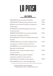 Photo n°23 de LA PINSA à Biarritz (Pizzeria)